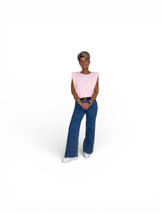 High Waist Wide Leg