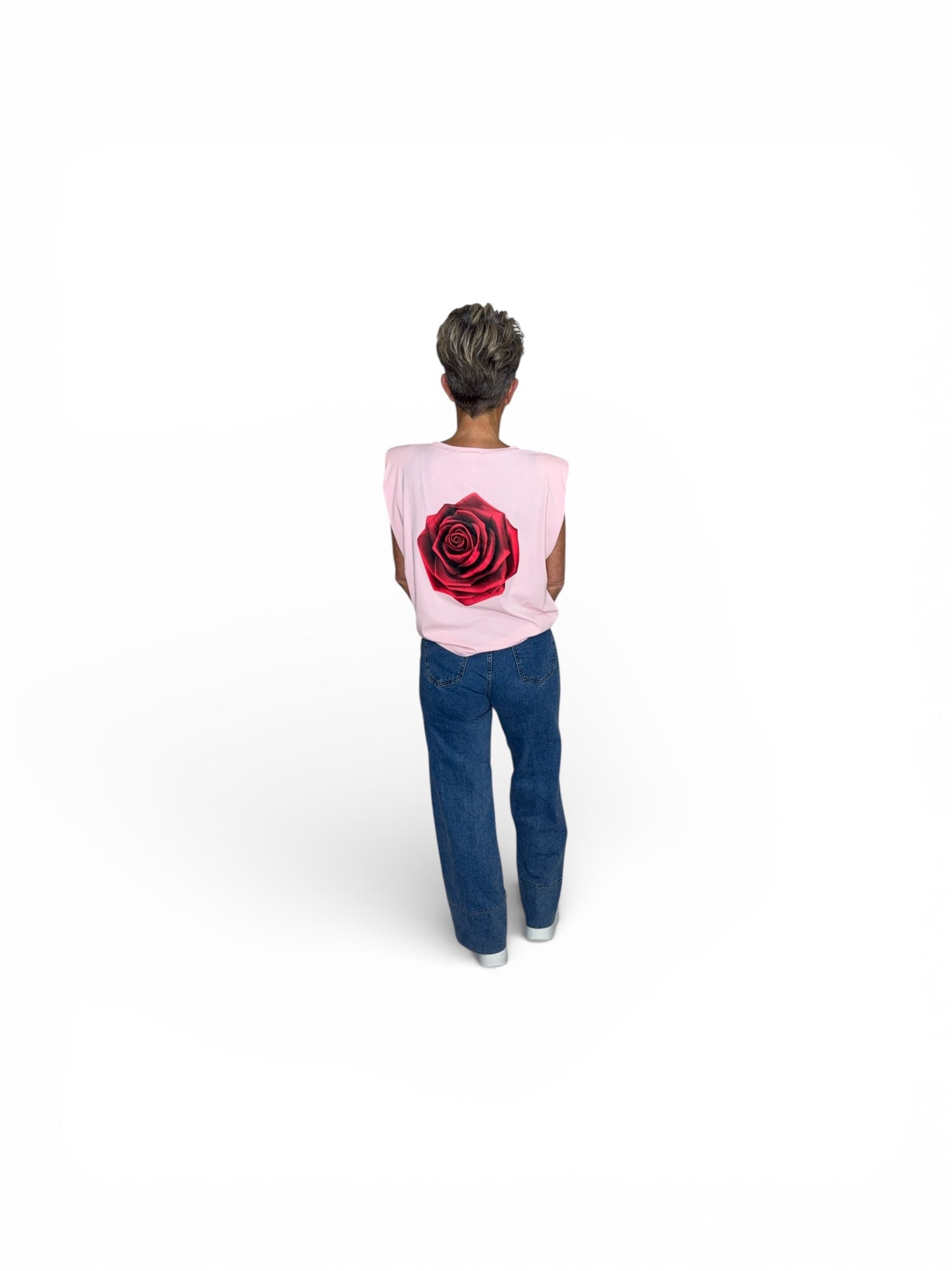Rose Chic T-shirt ❗️15% korting❗️