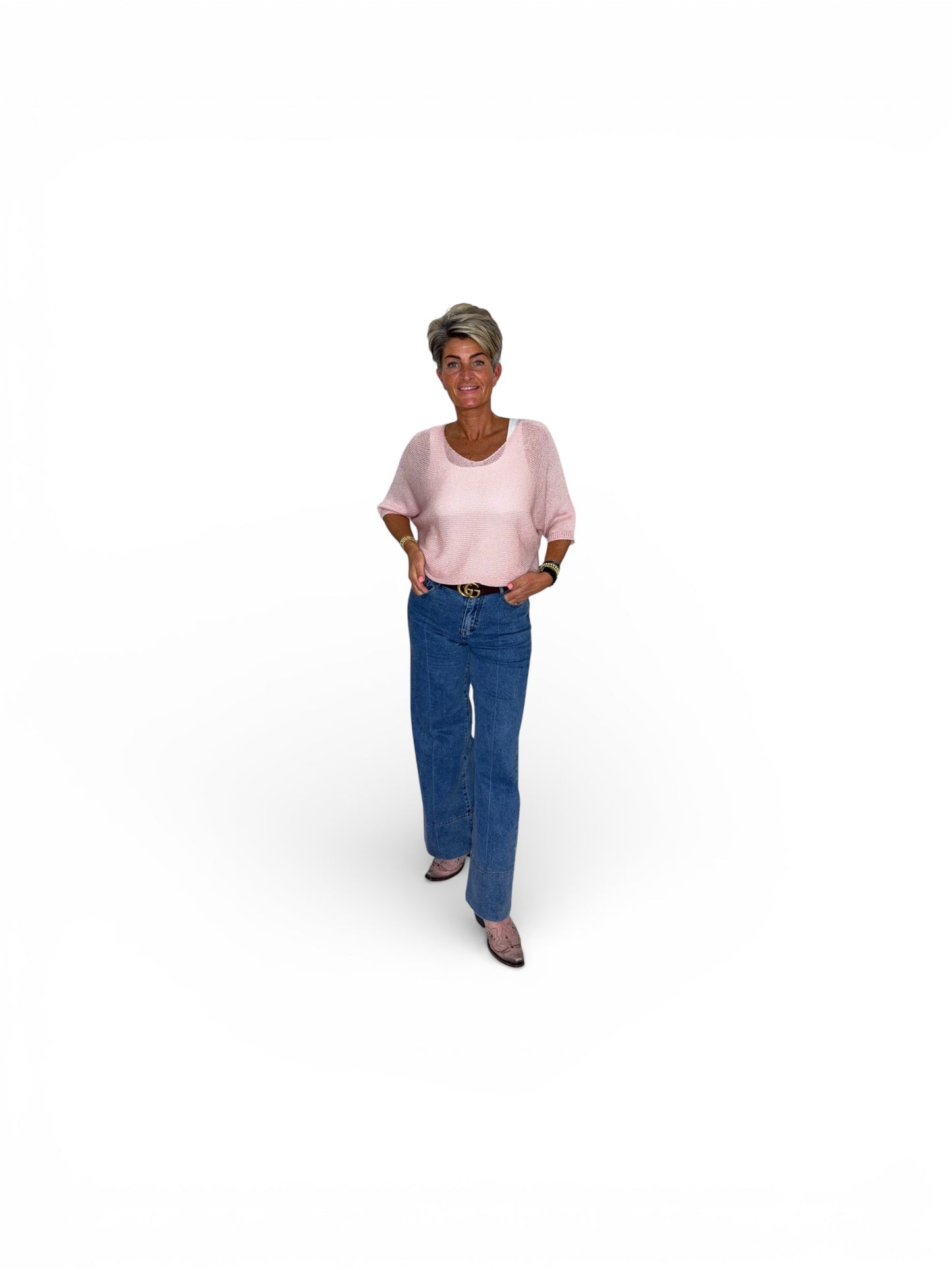 Musthave Trui met Statement Kanten Bloem