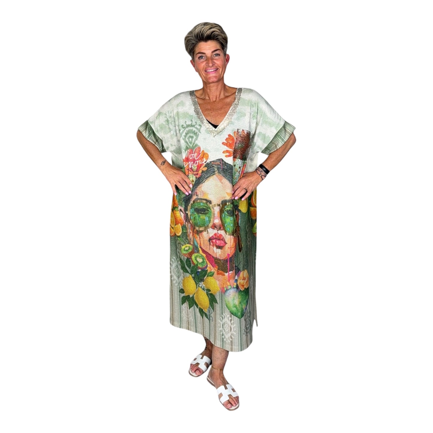 Oversized Ibiza Maxi Jurk❗️Laatste item❗️
