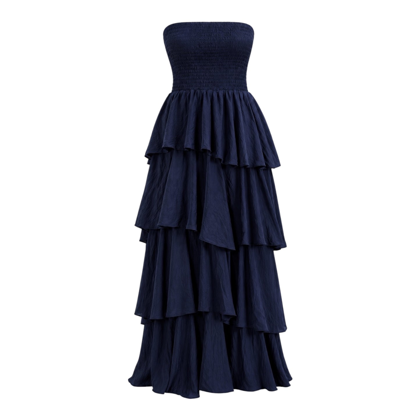 Maxi Strappless Ruffle Dress ❗️15% korting❗️