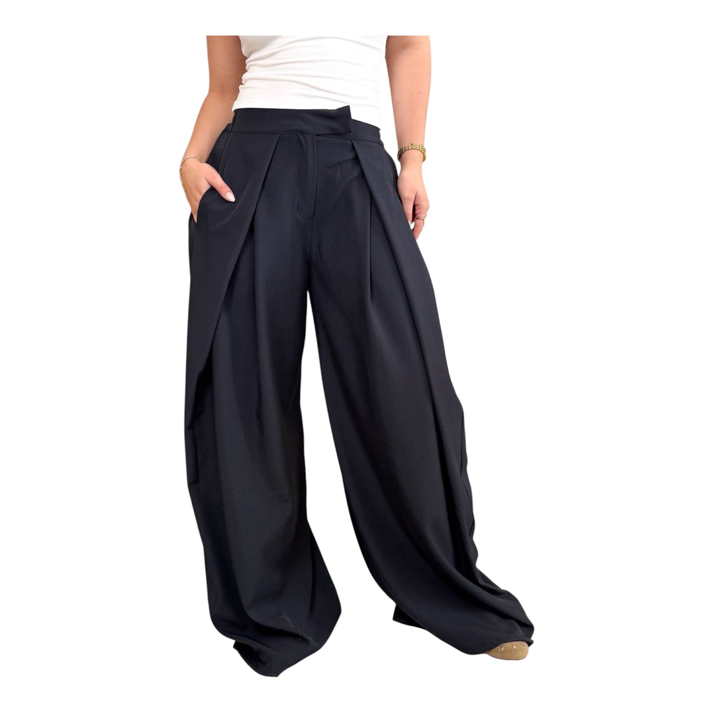 Flowy Wide Leg Broek ❗️Laatste item❗️