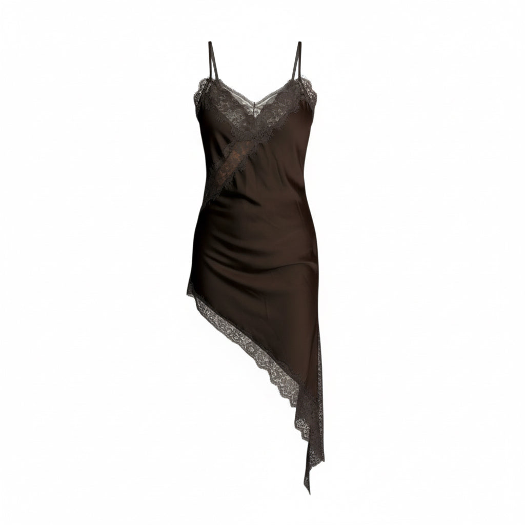 Silky Lace Dress