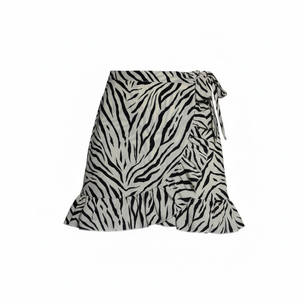 Wild & Chic: Zebra Print Rokje