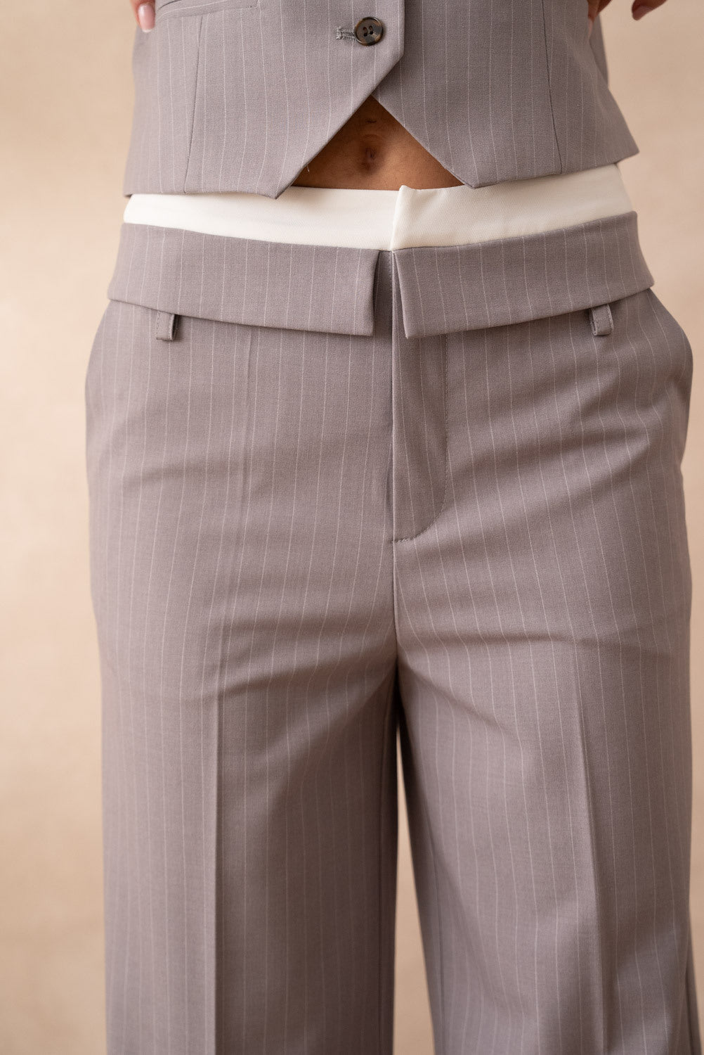 Classy Krijtstreep Broek